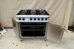 Moorwood Vulcan Open Top Gas Range 6 Burner